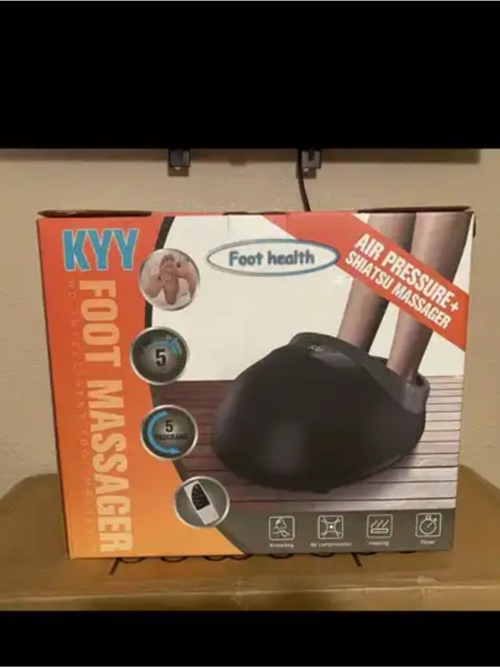 KYY Foot Massager - Black